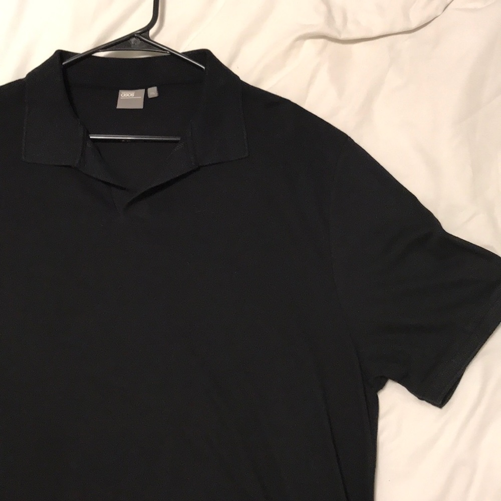 Black Collared Shirt